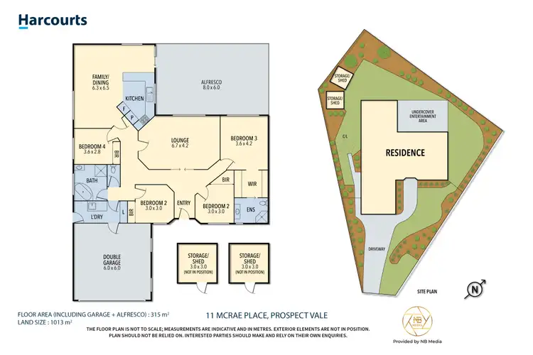 Floorplan of Homely house listing, 11 Mcrae Place, Prospect Vale TAS 7250