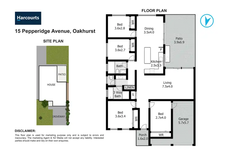 Floorplan of Homely house listing, 15 Pepperidge Avenue, Oakhurst NSW 2761