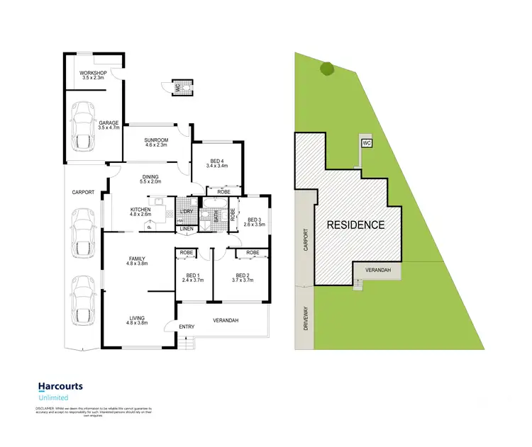 Floorplan of Homely house listing, 21 Valda Street, Blacktown NSW 2148