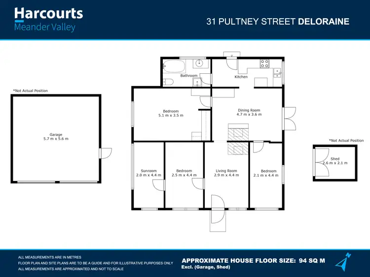 Floorplan of Homely house listing, 31 Pultney Street, Deloraine TAS 7304
