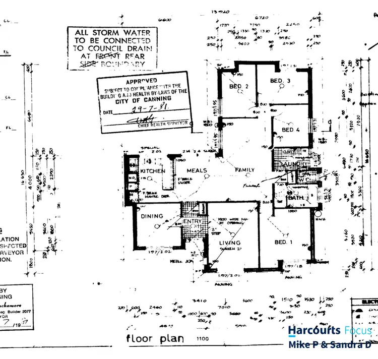Floorplan of Homely house listing, 4 Carnac Close, Riverton WA 6148