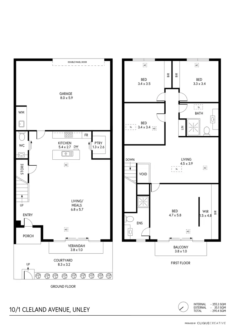 Floorplan of Homely house listing, 10/1 Cleland Avenue, Unley SA 5061