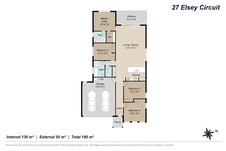 Floorplan of Homely house listing, 27 Elsey Circuit, North Lakes QLD 4509