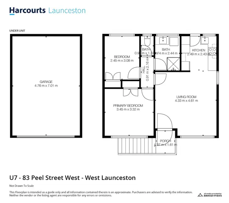 Floorplan of Homely house listing, 7/83 Peel Street West, West Launceston TAS 7250