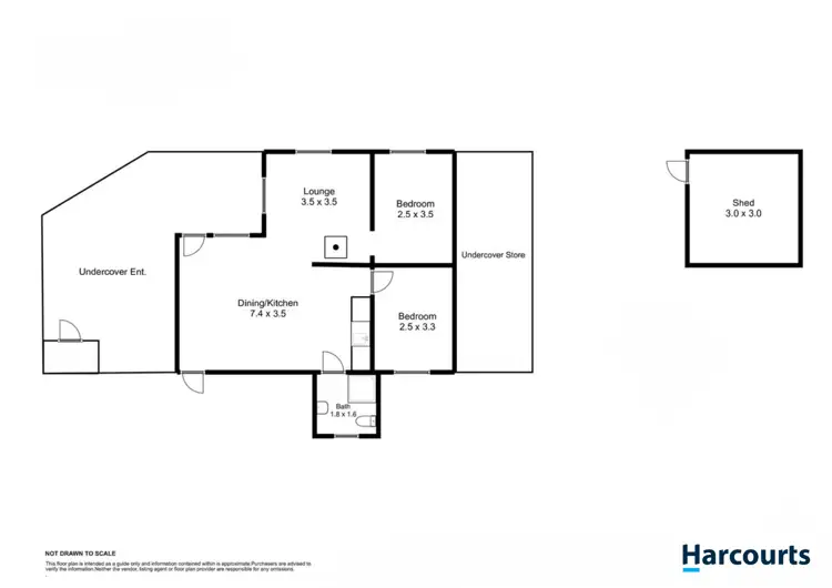Floorplan of Homely house listing, 10645 Highland Lakes Road, Doctors Point TAS 7304