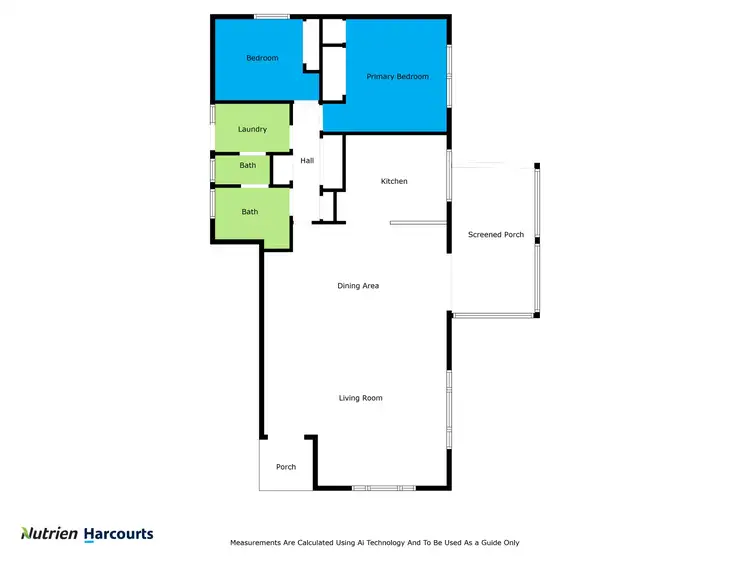 Floorplan of Homely unit listing, 2/9 Buckley Street, Yarram VIC 3971