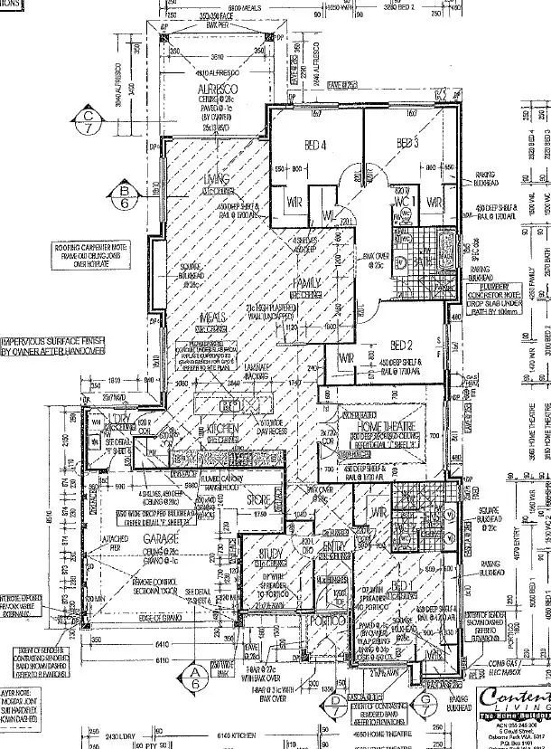 Floorplan of Homely house listing, 47 McIntyre Avenue, Burns Beach WA 6028