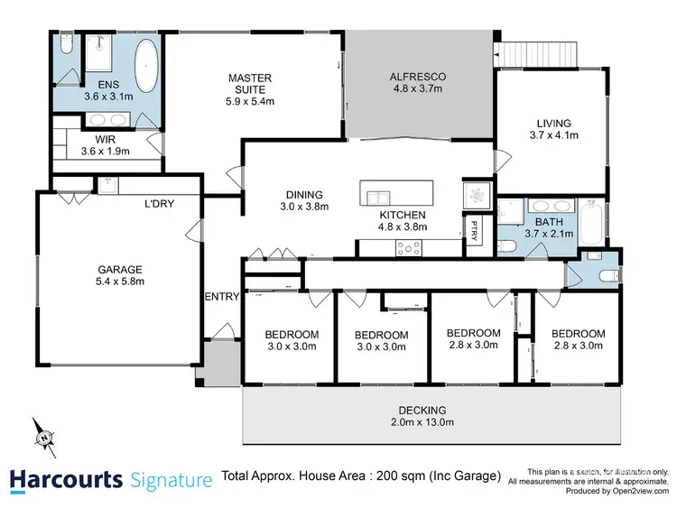 Floorplan of Homely house listing, 5 Kastoria Court, Granton TAS 7030