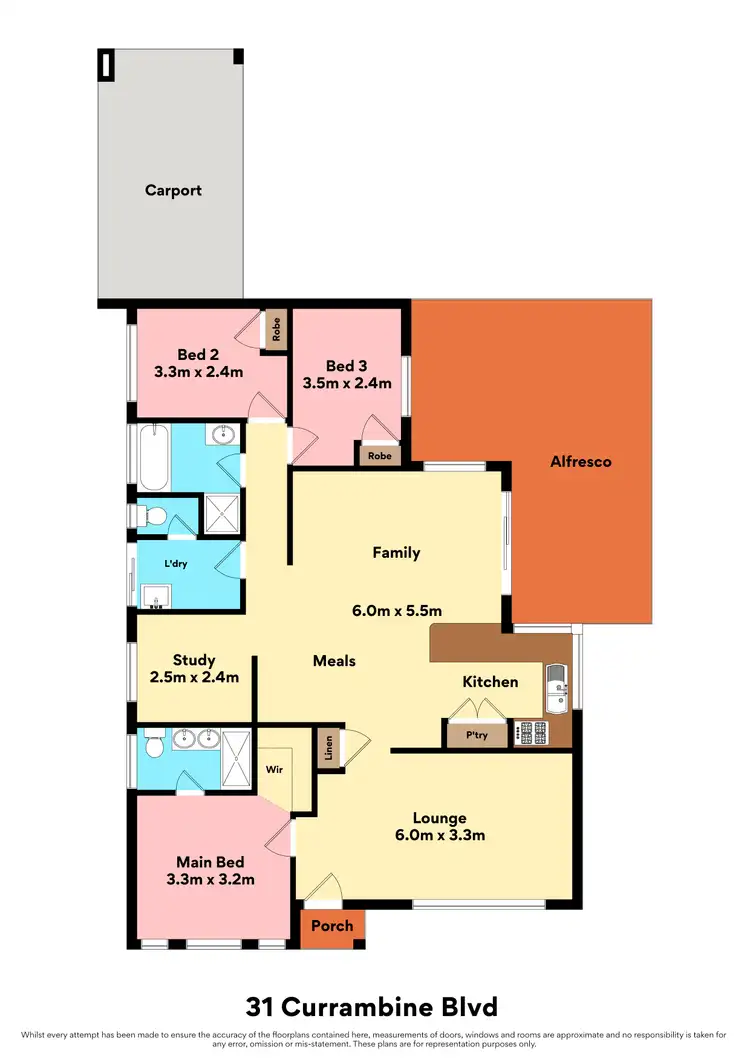 Floorplan of Homely house listing, 31 Currambine Boulevard, Currambine WA 6028