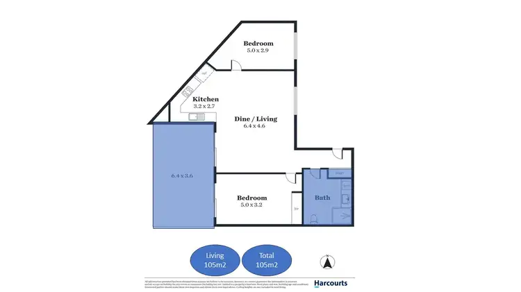 Floorplan of Homely house listing, 7/7 Euston Walk, Mawson Lakes SA 5095