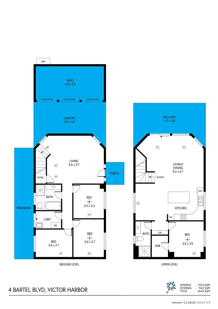 Floorplan of Homely house listing, 4 Bartel Boulevard, Victor Harbor SA 5211