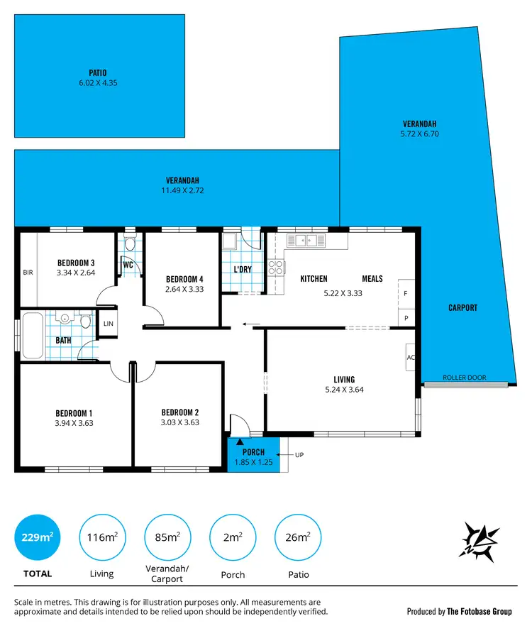 Floorplan of Homely house listing, 6 Alpha Crescent, Panorama SA 5041