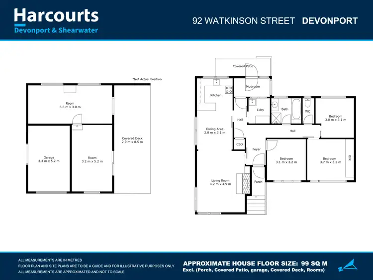 Floorplan of Homely house listing, 92 Watkinson Street, Devonport TAS 7310