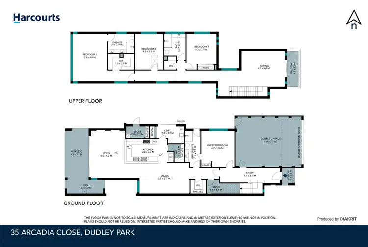 Floorplan of Homely house listing, 35 Arcadia Close, Dudley Park WA 6210