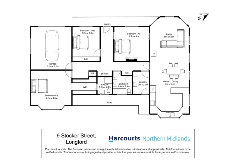 Floorplan of Homely house listing, 9 Stocker Street, Longford TAS 7301
