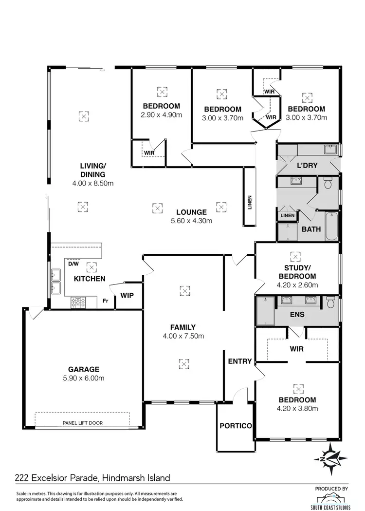 Floorplan of Homely house listing, 222 Excelsior Parade, Hindmarsh Island SA 5214