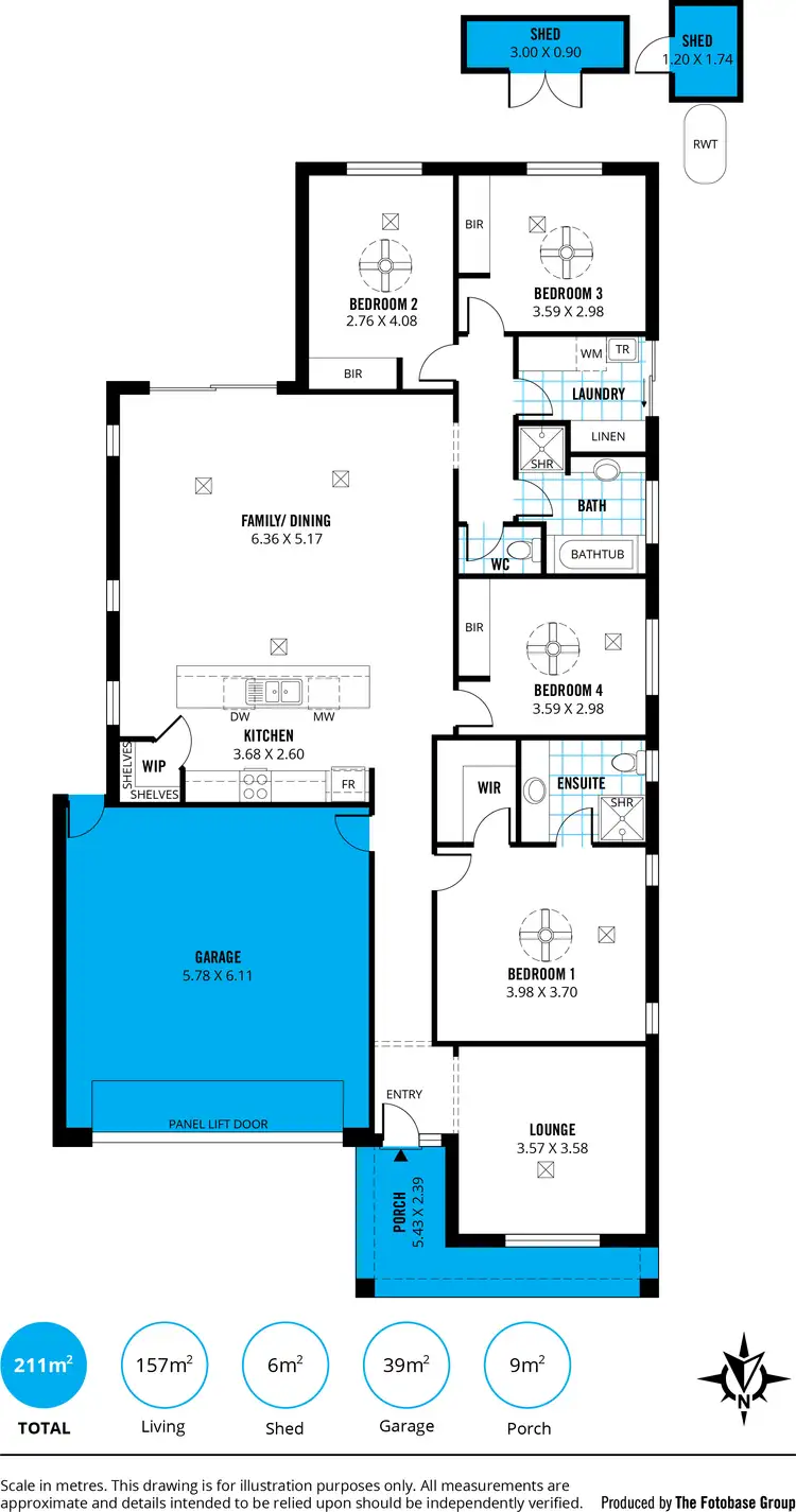 Floorplan of Homely house listing, 24 Elanora Avenue, Morphett Vale SA 5162