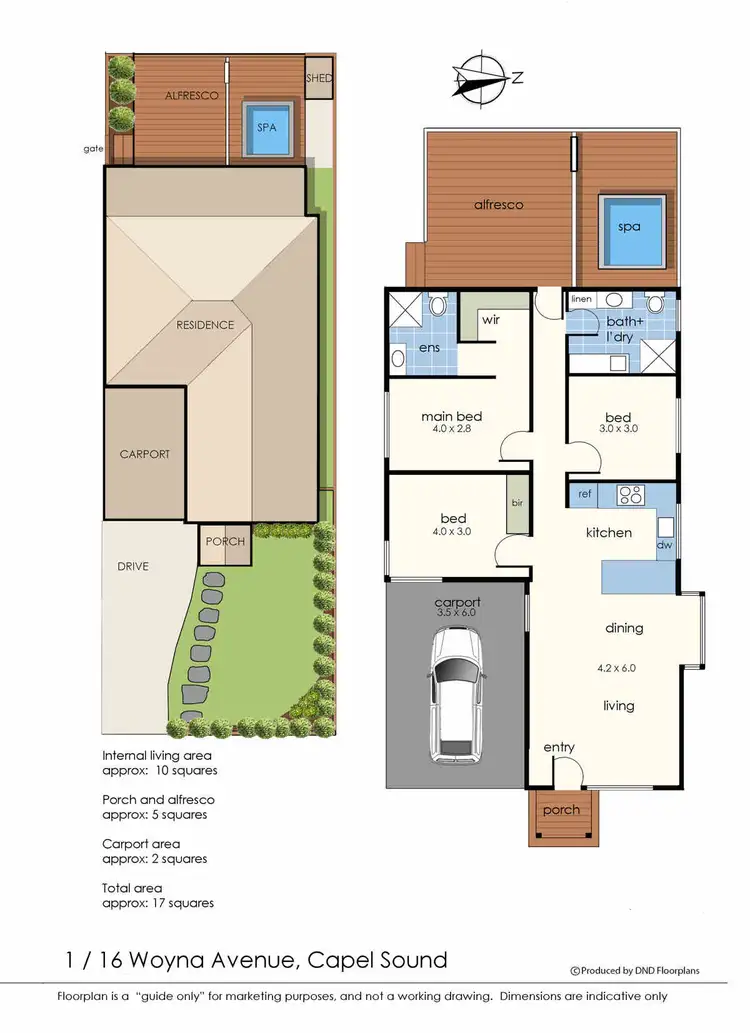 Floorplan of Homely house listing, 1/16 Woyna Avenue, Capel Sound VIC 3940