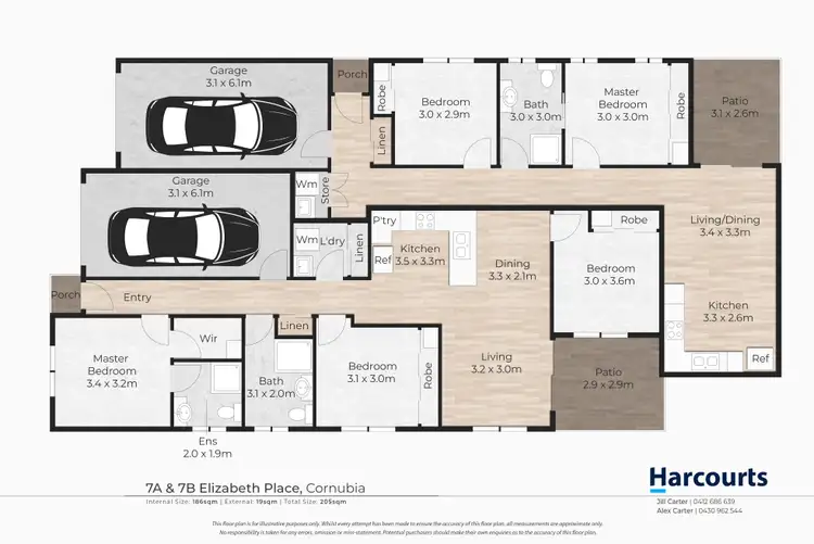 Floorplan of Homely house listing, 7 Elizabeth Place, Cornubia QLD 4130