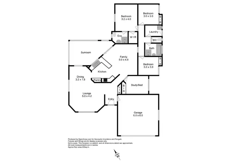 Floorplan of Homely house listing, 3 Bayvista Crescent, Sulphur Creek TAS 7316