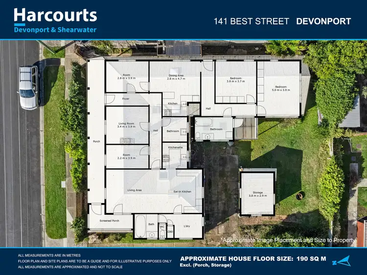 Floorplan of Homely house listing, 141 Best Street, Devonport TAS 7310