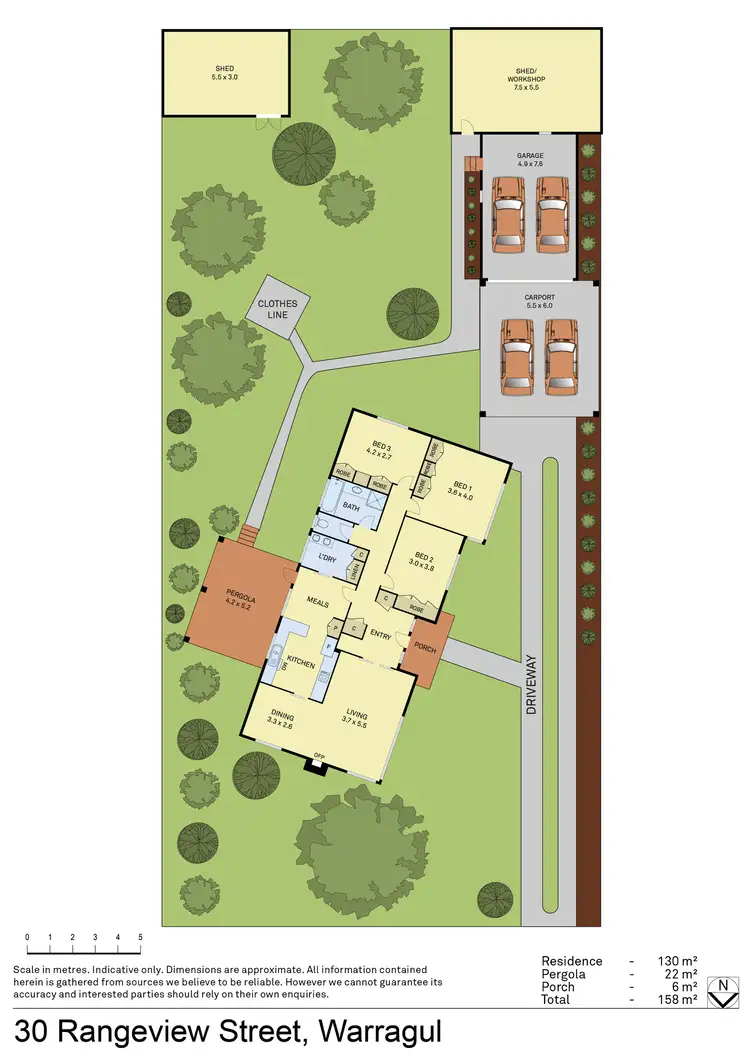 Floorplan of Homely house listing, 30 Rangeview Street, Warragul VIC 3820