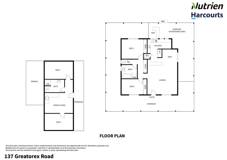 Floorplan of Homely rural property listing, 137 Greatorex Road, Ilparpa NT 873