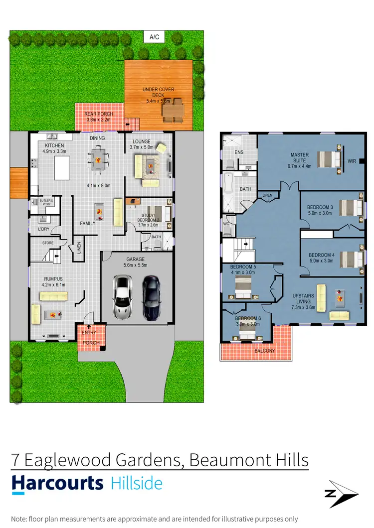 Floorplan of Homely house listing, 7 Eaglewood Gardens, Beaumont Hills NSW 2155