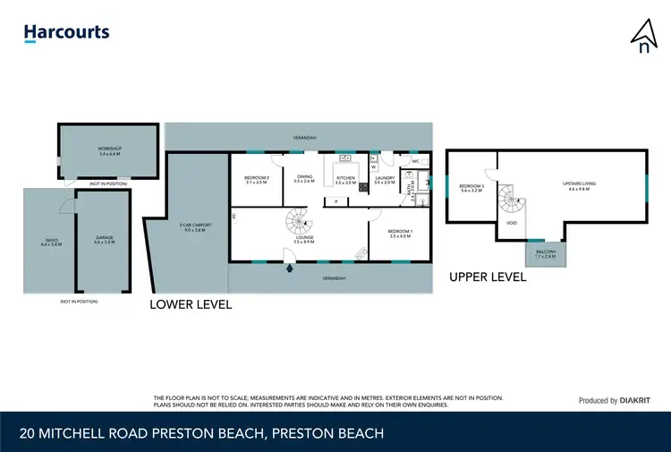Floorplan of Homely house listing, 20 Mitchell Road, Preston Beach WA 6215