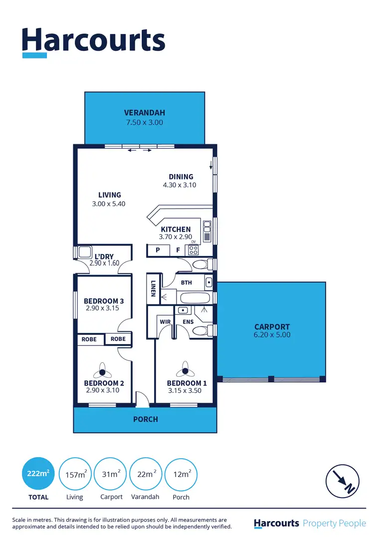 Floorplan of Homely house listing, 2 Berkshire Street, Athol Park SA 5012