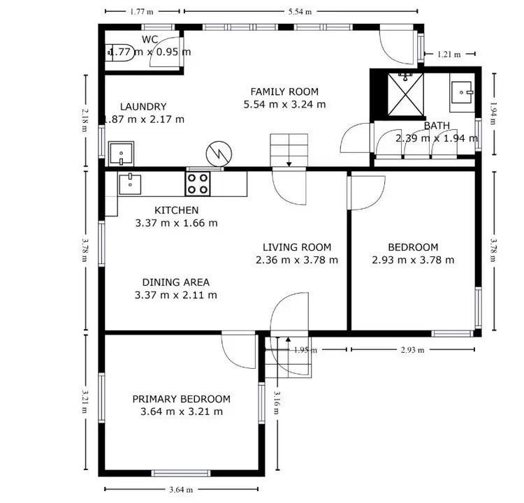 Floorplan of Homely house listing, 14 Dosetto Street, Ayr QLD 4807