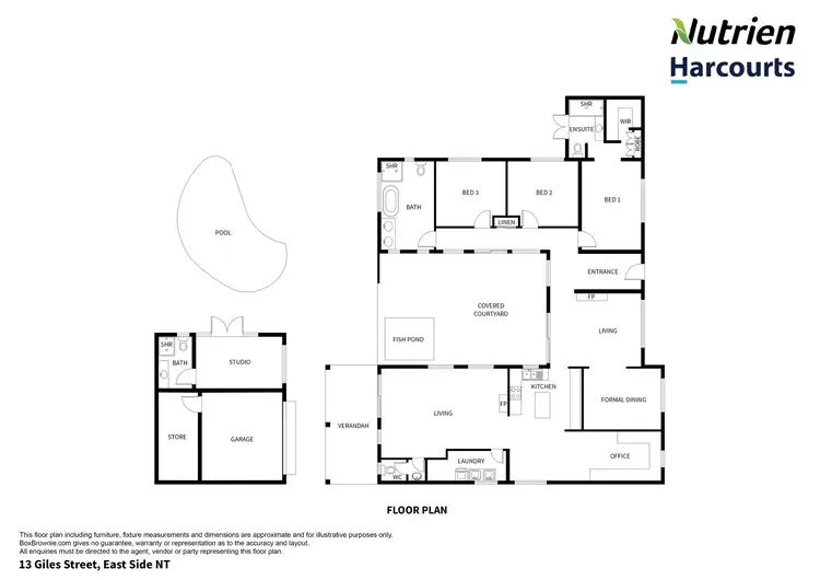 Floorplan of Homely house listing, 13 Giles Street, East Side NT 870