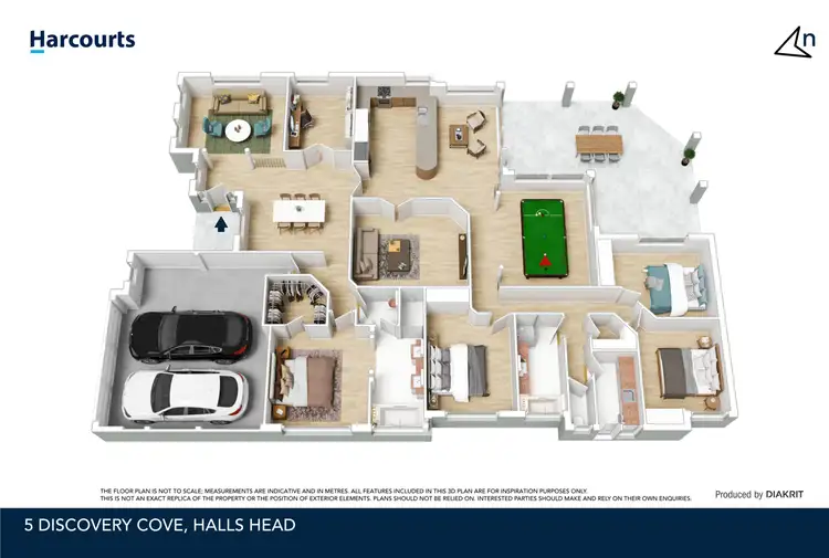 Floorplan of Homely house listing, 5 Discovery Cove, Halls Head WA 6210