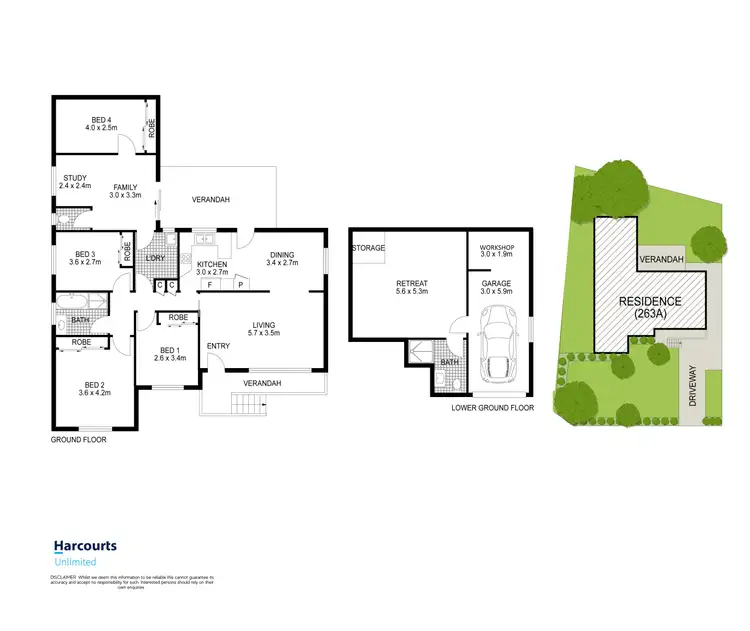Floorplan of Homely house listing, 263A Flushcombe Road, Blacktown NSW 2148