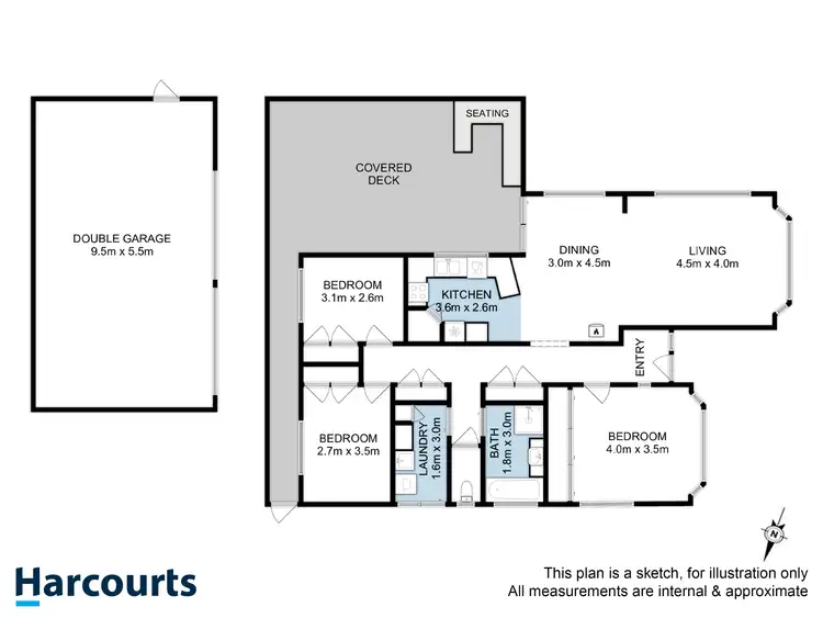 Floorplan of Homely house listing, 27 Freesia Crescent, Kingston TAS 7050