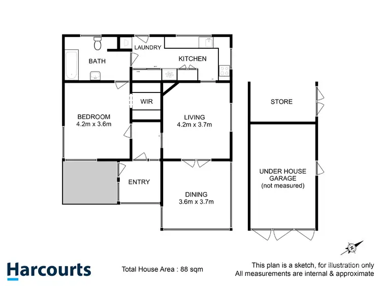 Floorplan of Homely house listing, 95 Channel Highway, Taroona TAS 7053