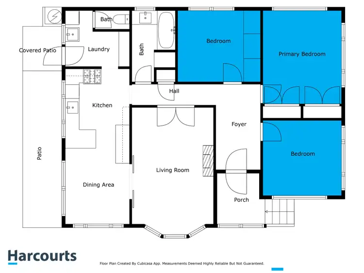Floorplan of Homely house listing, 7 Worthy Street, Leongatha VIC 3953