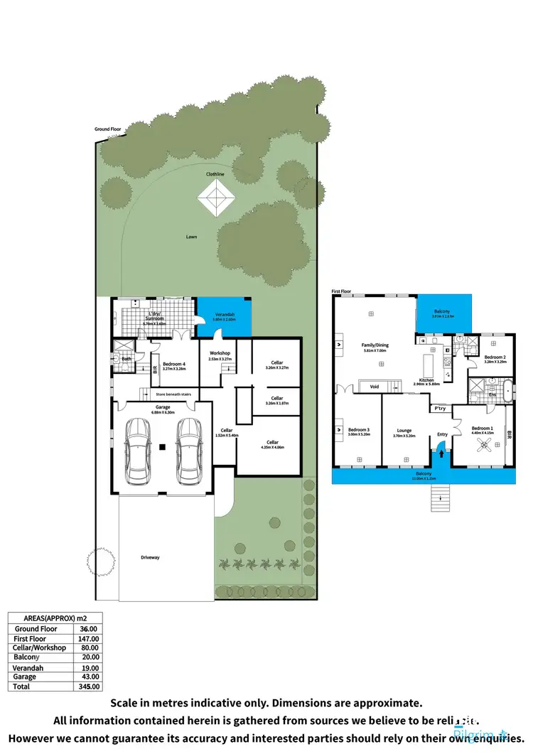 Floorplan of Homely house listing, 639 Greenhill Road, Burnside SA 5066
