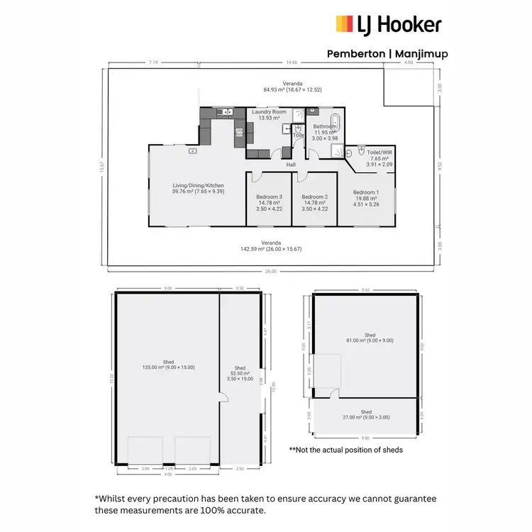 Floorplan of Homely rural property listing, 151 Pump Hill Road (Channybearup), Pemberton WA 6260