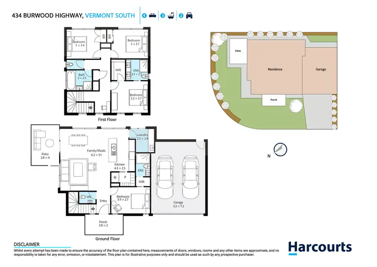 Floorplan of Homely house listing, 434 Burwood Highway, Vermont South VIC 3133