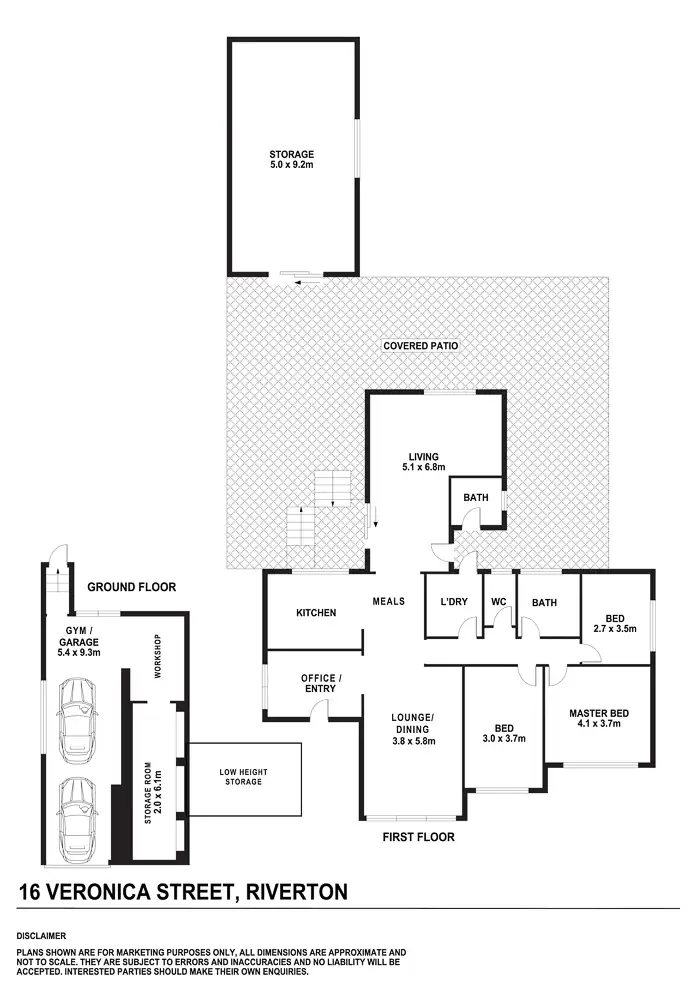 Floorplan of Homely house listing, 16 Veronica Street, Riverton WA 6148
