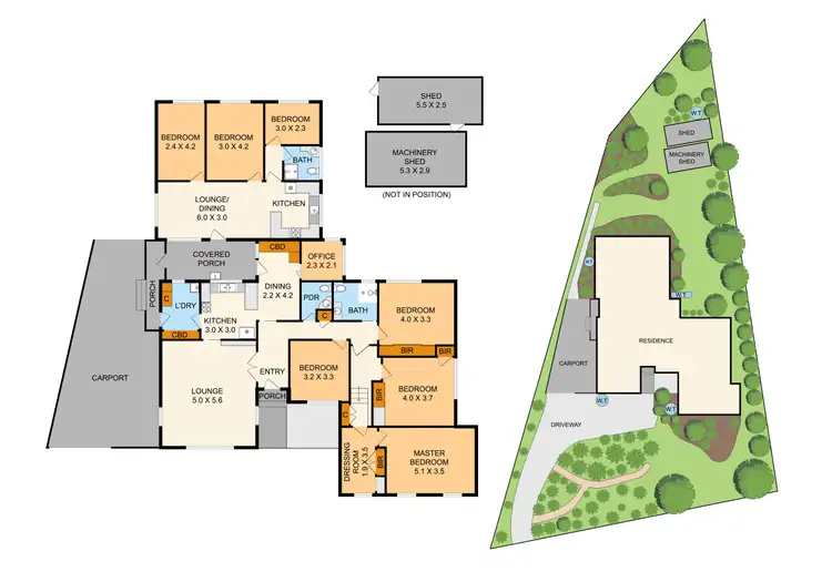 Floorplan of Homely house listing, 56 Tulip Crescent, Boronia VIC 3155