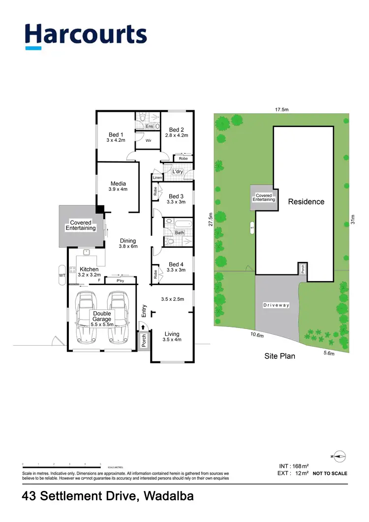 Floorplan of Homely house listing, 43 Settlement Drive, Wadalba NSW 2259