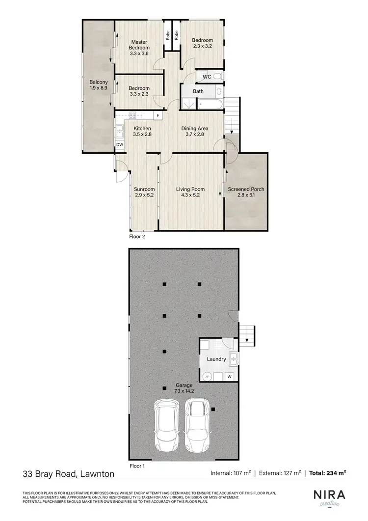 Floorplan of Homely house listing, 33 Bray Road, Lawnton QLD 4501