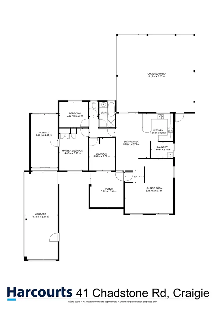 Floorplan of Homely house listing, 41 Chadstone Road, Craigie WA 6025