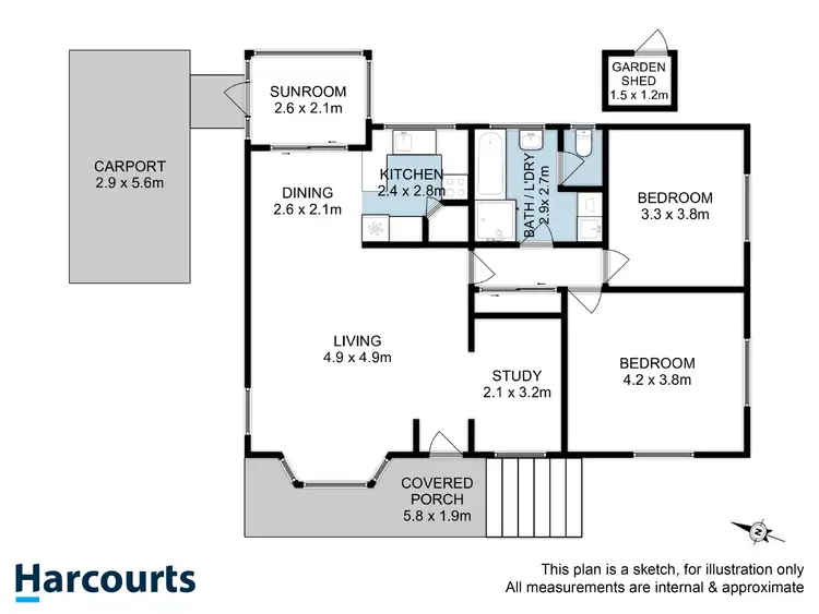 Floorplan of Homely house listing, 11 Scenic Drive, Kingston TAS 7050