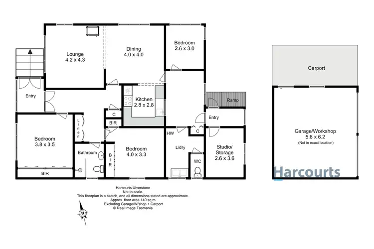 Floorplan of Homely house listing, 5 Preston Road, Gawler TAS 7315