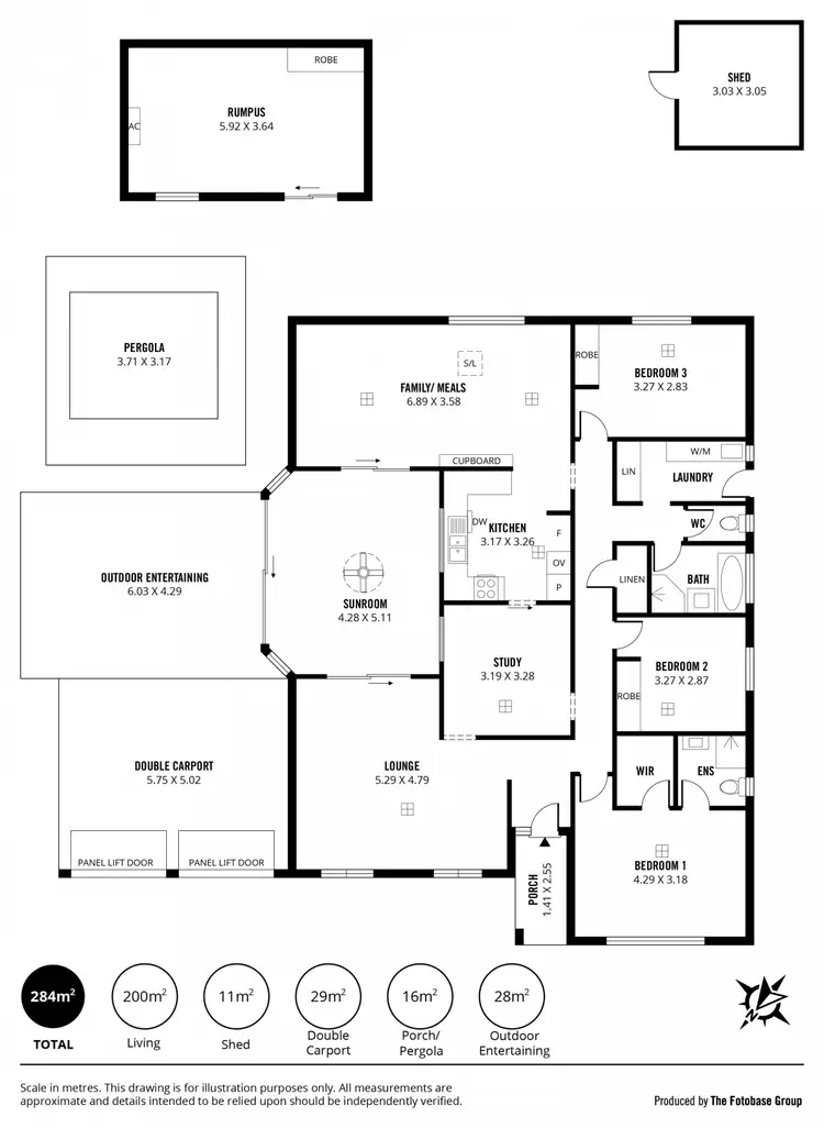 Floorplan of Homely house listing, 13 Victory 83 Crescent, North Haven SA 5018