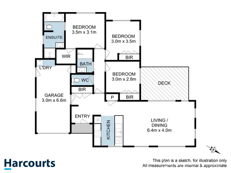 Floorplan of Homely house listing, 37 Grand Mews, Kingston TAS 7050