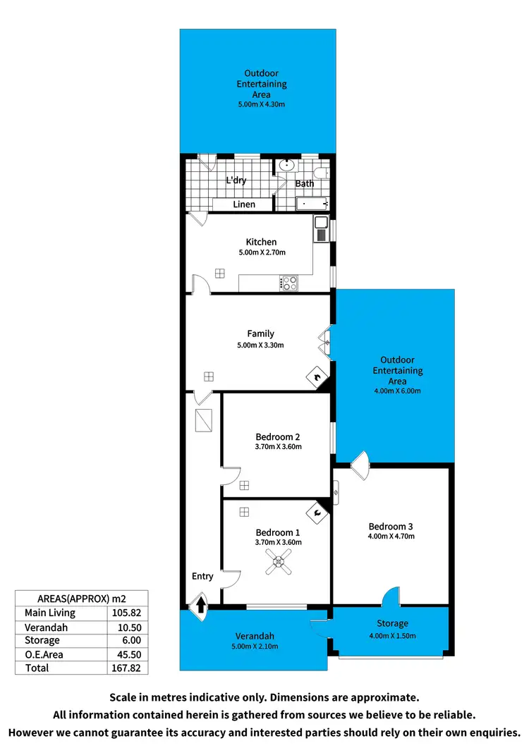 Floorplan of Homely house listing, 24 LLandower Ave, Evandale SA 5069